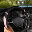 Funda volante forma D antiderrap para mujer rosa