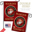 Bandera Cuerpo de Marines USMC Pack 2 Cartel Decoración
