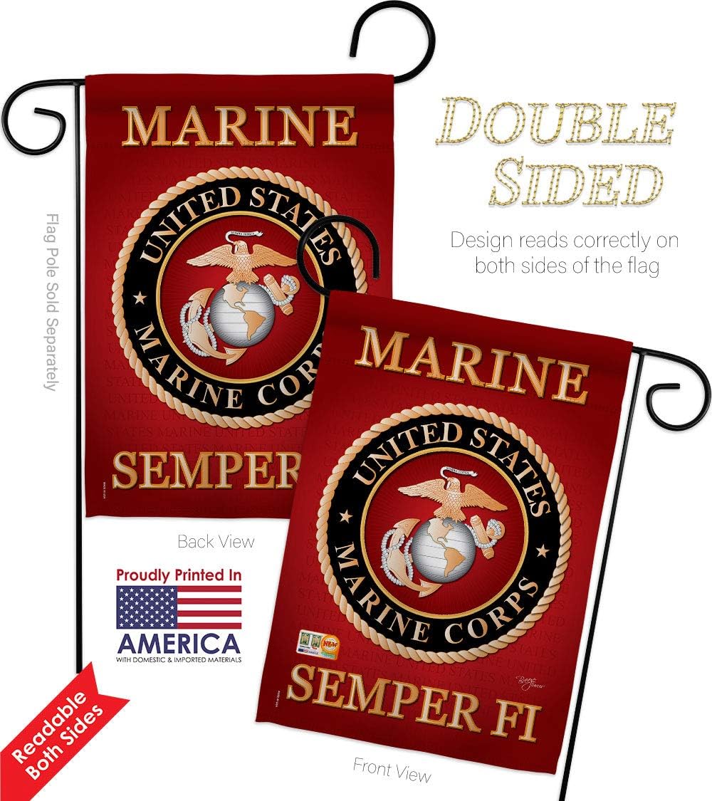Bandera Cuerpo de Marines USMC Pack 2 Cartel Decoración