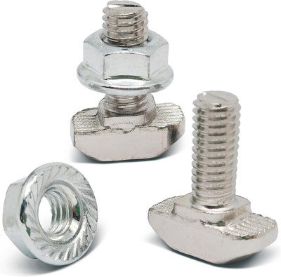 Kit 12 Tuercas Deslizantes T M6x16 para Perfil Aluminio