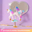Joyero musical unicornio para niñas 6x4.7x3.5"