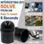 Cubierta bola enganche goma negra 2-5/16" resistente RV