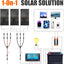 Conectores Y solares paralelos 1-3 cable kit herramientas
