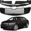 2 Pzas Parrilla Parachoques Negro Cromo Chevy Cruze