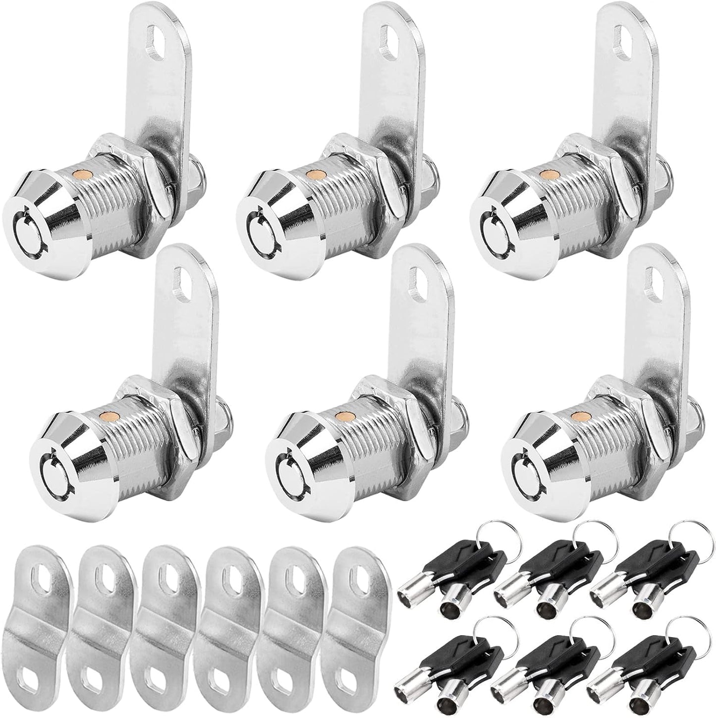 Candados almacenamiento RV con llave 7/8 9/16 pack 6