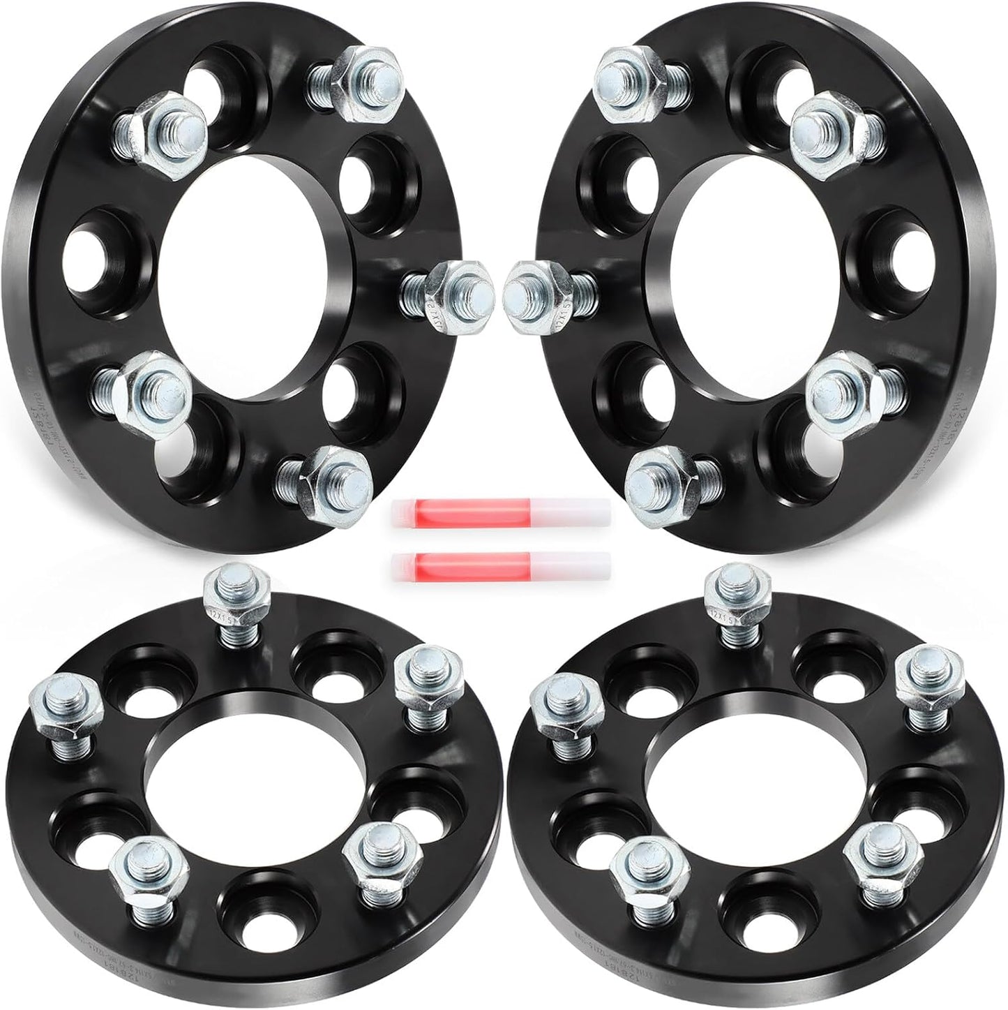 4 Adaptadores Rueda 5x100 a 5x114.3 para Camry Celica