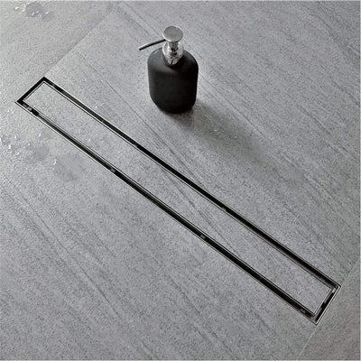 Drenaje ducha lineal 32pulg acero inox 304 con rejilla
