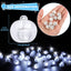 30 Pzas Luces LED Bola para Linterna Papel Navidad Halloween