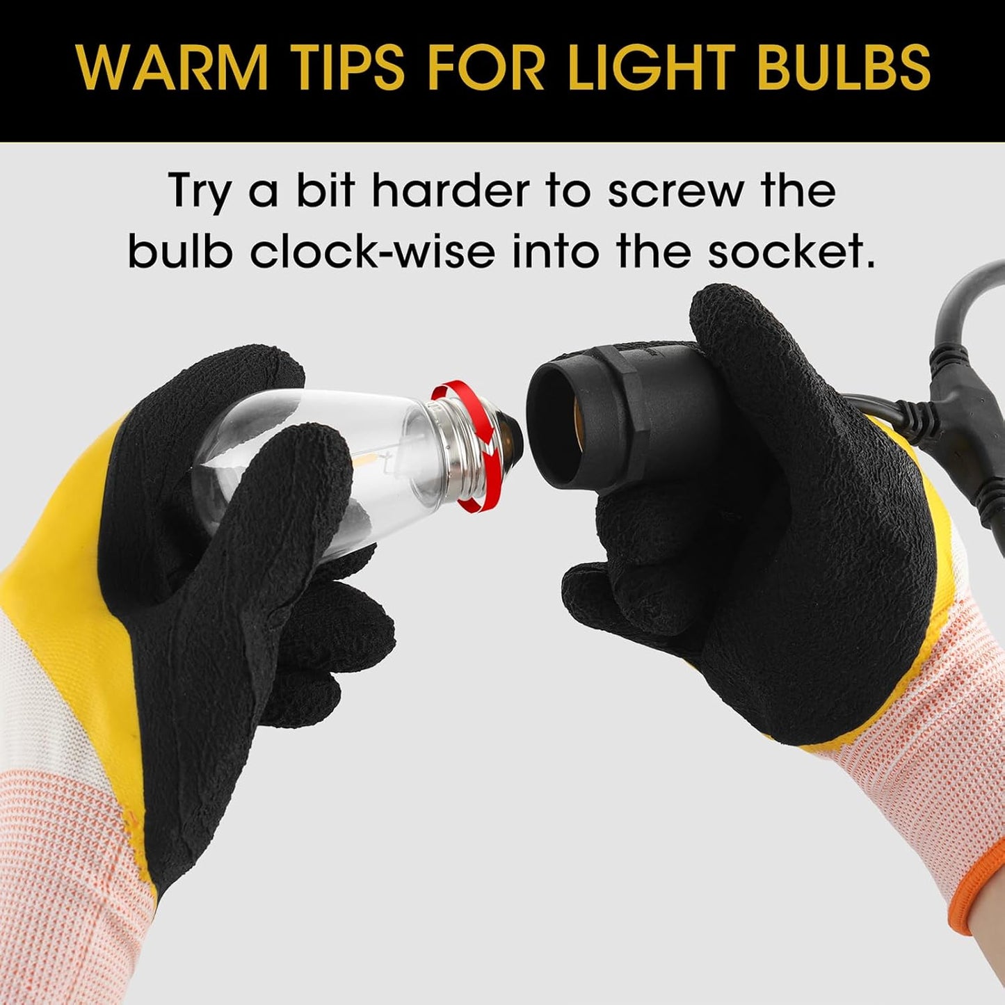 Bombillas LED S14 impermeables para cadenas de luces exteriores