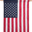 Bandera EE.UU. 28x40pulg doble cara para jardín