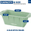Molde hielo silicona 4 pzas 18lb reutiliz. verde