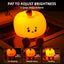 Luz Nocturna Calabaza para Niños Halloween Recargable de Silicona
