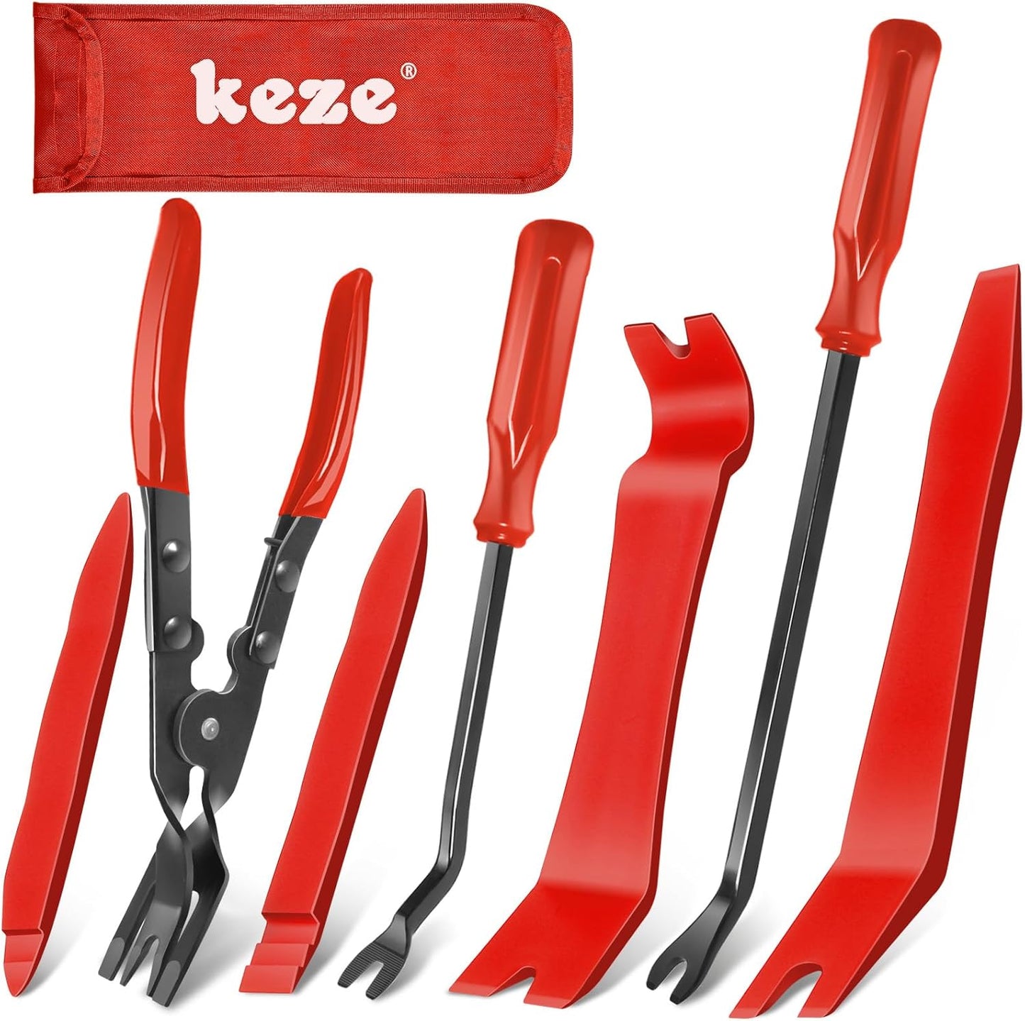 Kit 7 Pzas Herramientas Extracción Molduras Auto