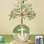 Árbol de la vida cristal aventurina luz multicolor