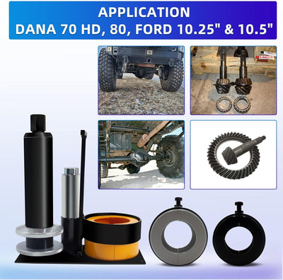 Extractor rodamientos Dana 30-80 Ford 8.8-10.25