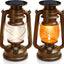 2 Faroles Solares Colgantes Luces Vintage