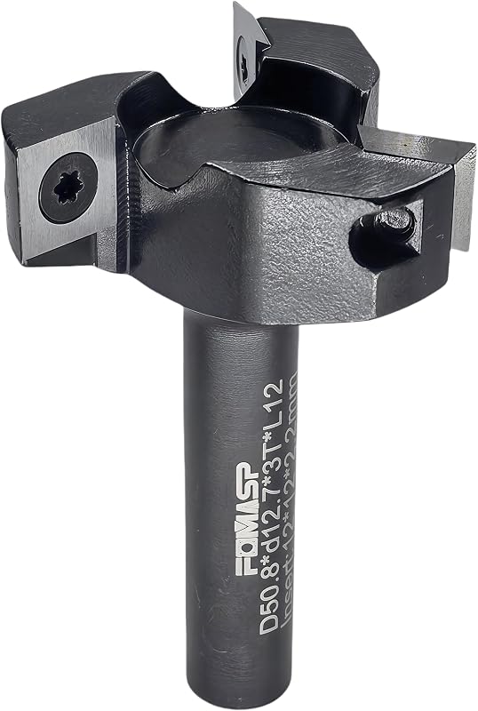Broca enrutador alerón CNC 1/2pulg insertos carburo