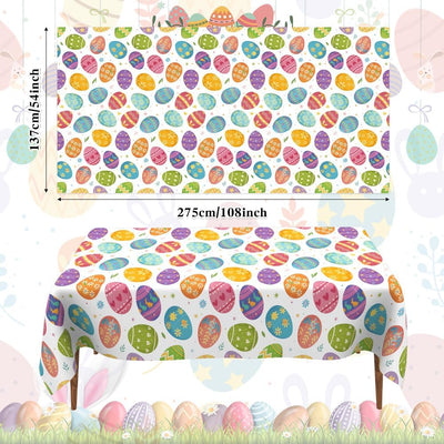 2 Pzas Manteles Pascua 54x108pulg Cubiertas Mesa