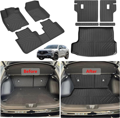 Alfombrilla piso Acura ADX 2025 TPE maletero respaldo