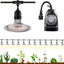 Luz LED cultivo exterior con temporizador 12 luces UL
