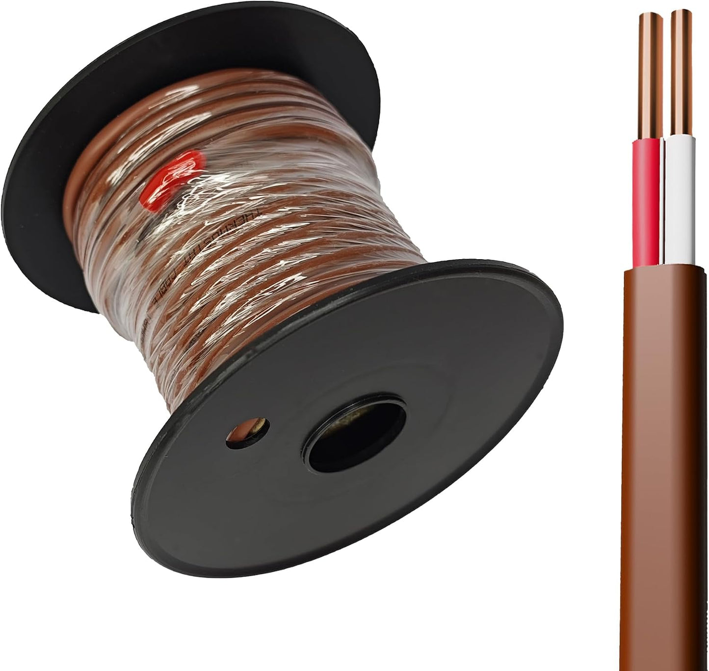 Cable termostato 18-2 marrón 50pies