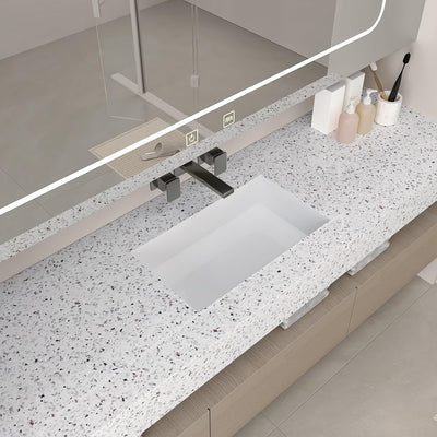 Papel adhesivo granito blanco para encimeras y muebles