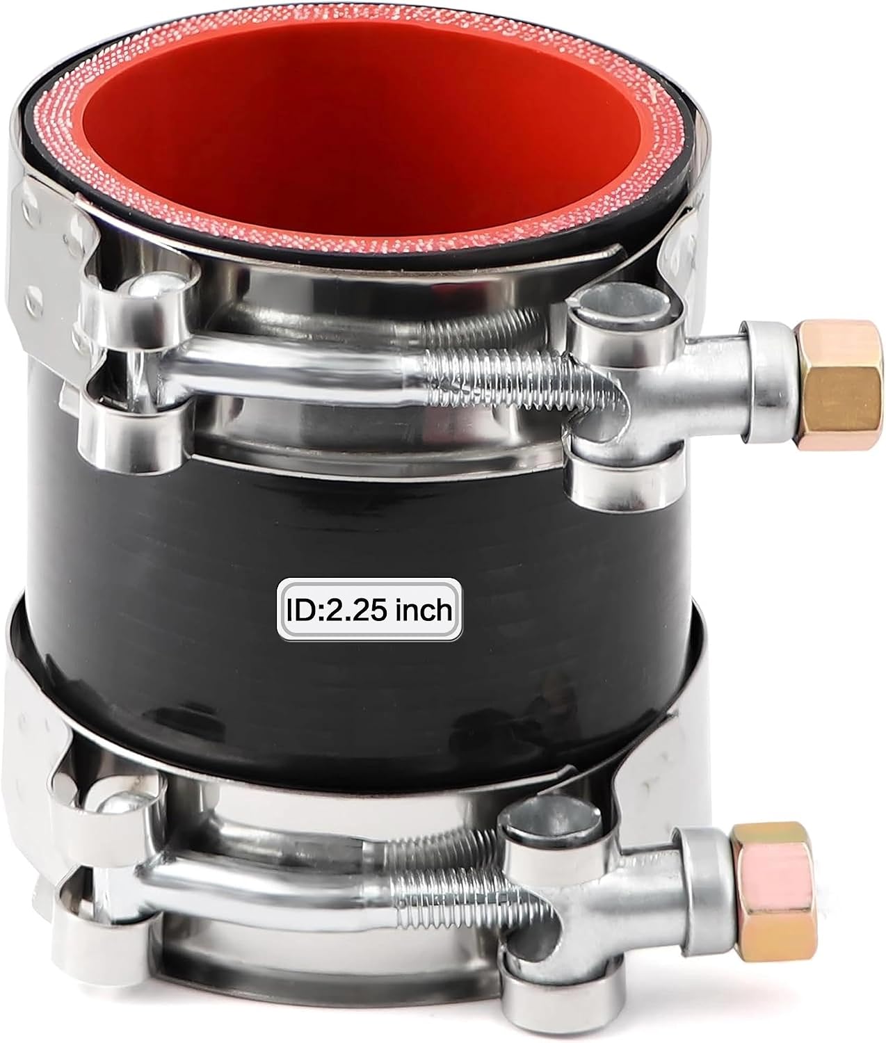 Acoplador manguera silicona 2-1/4" 4 capas alta temp