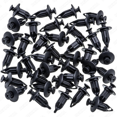 40 Clips Retención Parachoques comp Jeep Wrangler JK