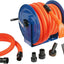 Kit carrete manguera acero 50ft para aspiradoras tienda