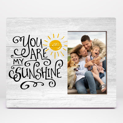 Marco fotos 4x6 pulg inspirador You are My Sunshine