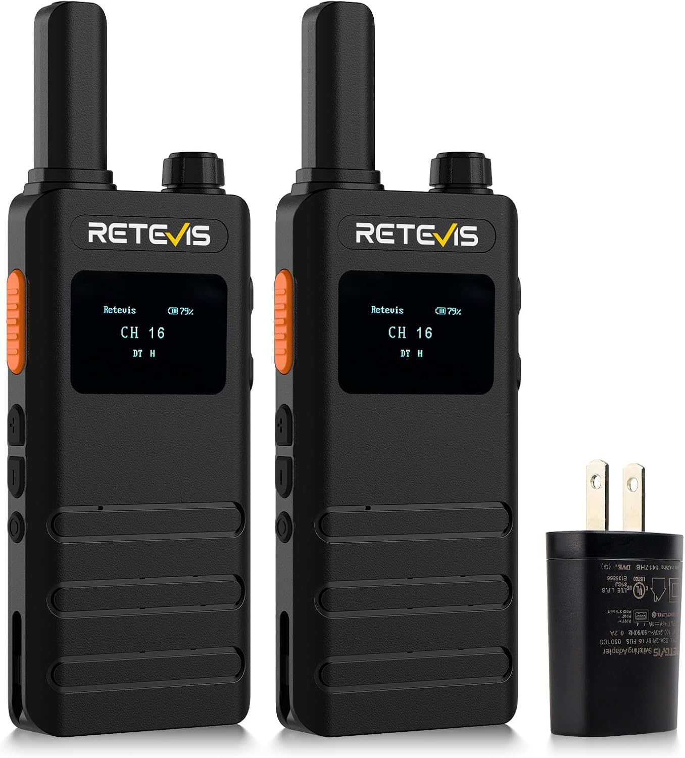 Walkie Talkie LCD batería 1620 mAh pack 2