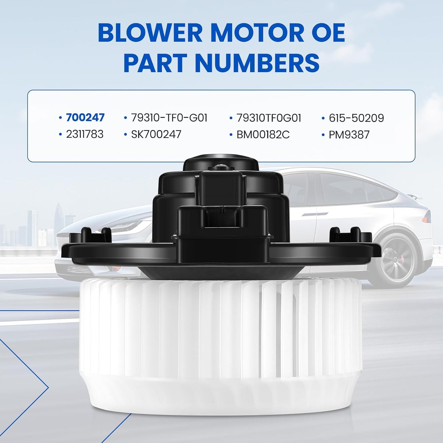 Motor soplador HVAC comp Honda Fit 09-14