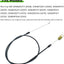 Cable acelerador Troy-Bilt reemplaza 746-04440