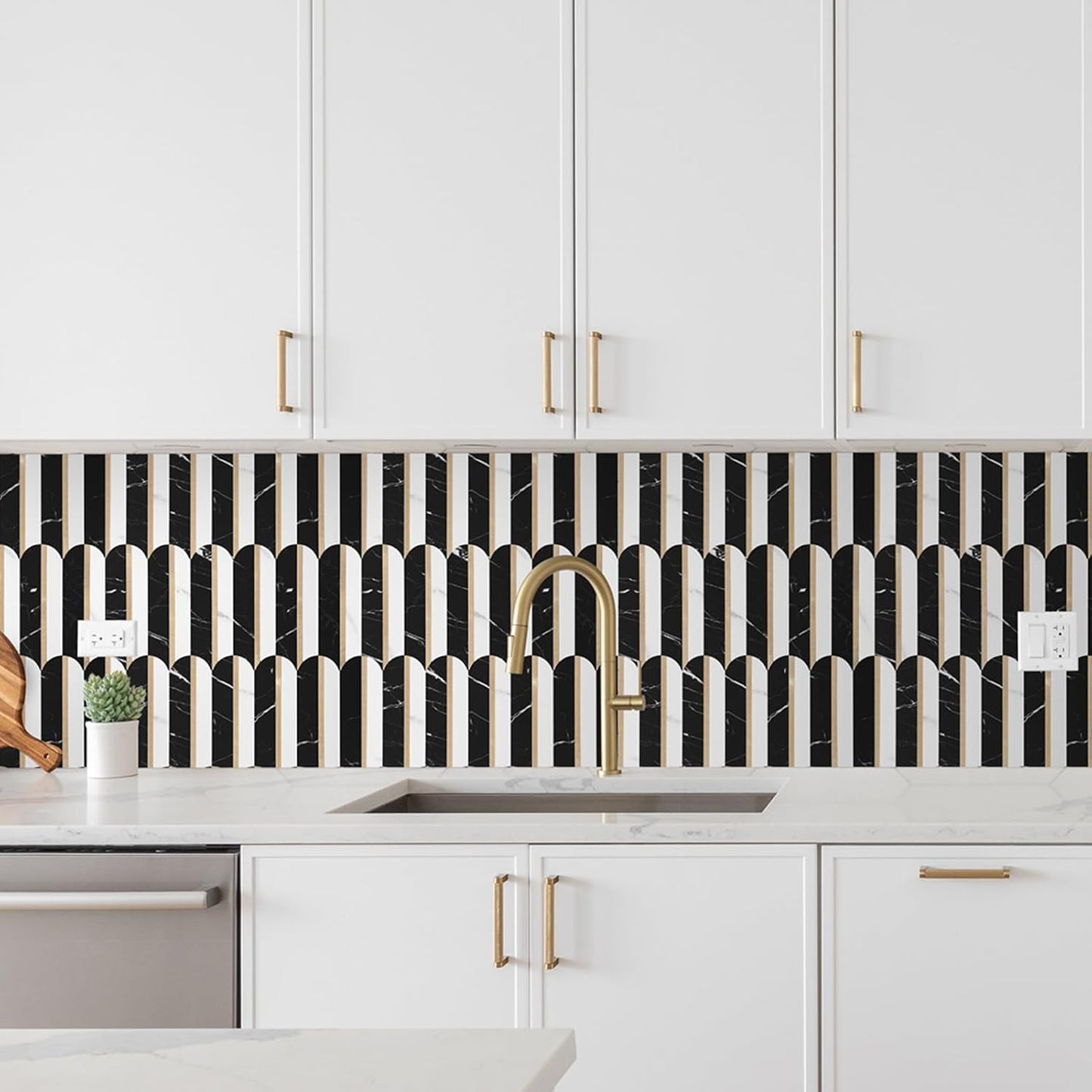 10 Hojas Escamas Pescado para Azulejos PVC Cocina Baño