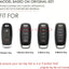 Funda cuero vintage llavero 5 botones Nissan