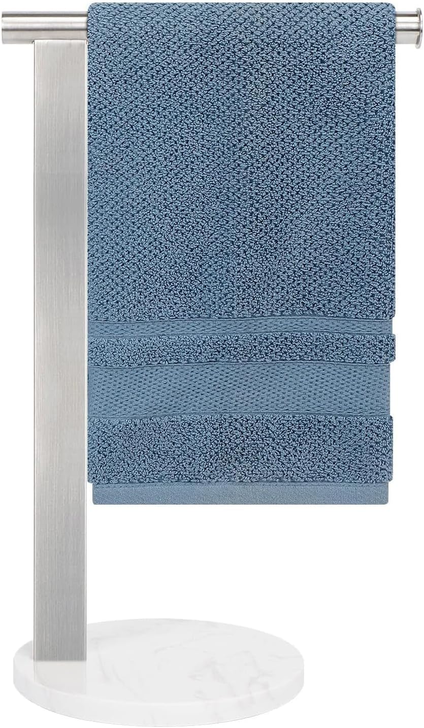 Toallero baño acero inox SUS304 forma L base engrosada