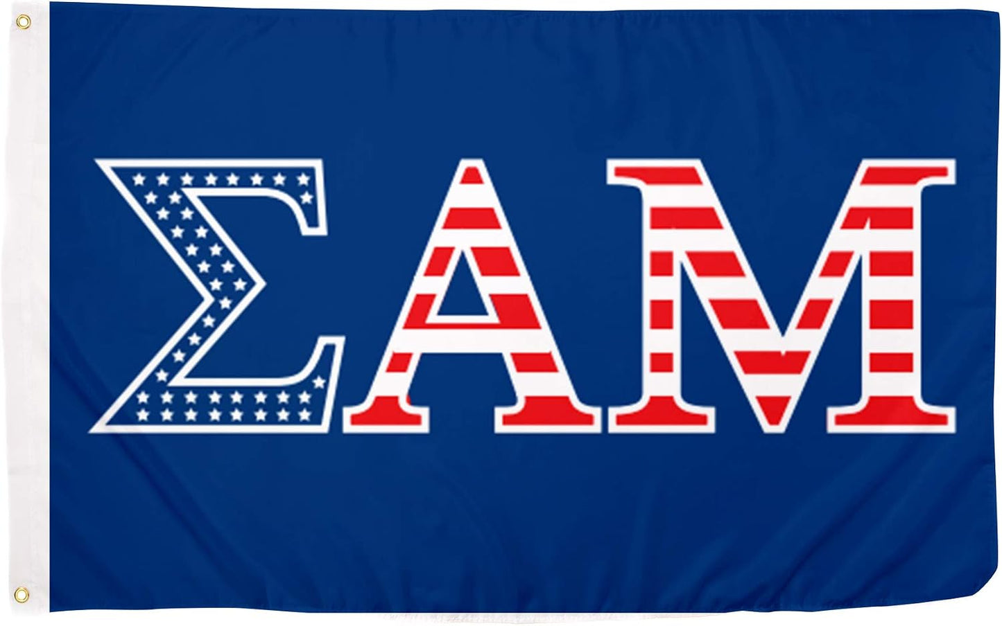 Bandera Sigma Alpha Mu 3x5ft decorativa