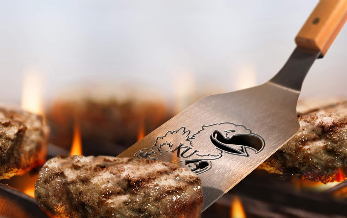 Espátula acero inox para parrilla NCAA