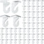 100 Pzas Ganchos Metal Soportan 20lb Aulas Oficinas