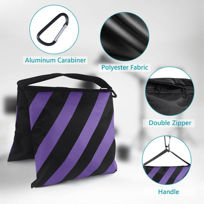 4 Bolsas Arena Peso para Fotografía y Exteriores