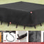 Set 5-6 pzas fundas impermeables sofá mimbre 4 plazas exterior
