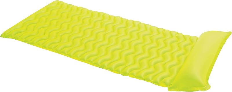 Tumbona flotante piscina con reposacabezas set 3