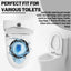 2 Pzas Sello Brida Inodoro Thetford Comp Aqua Magic V