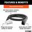 Arnés controlador freno remolque comp Buick Enclave GMC Acadia