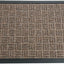 Alfombra 16x24pulg marrón