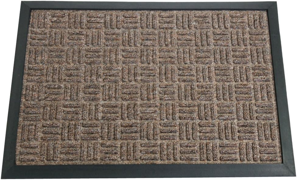 Alfombra 16x24pulg marrón