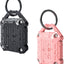 Funda impermeable Airtag compatible con Apple Air Tag negro y rosa