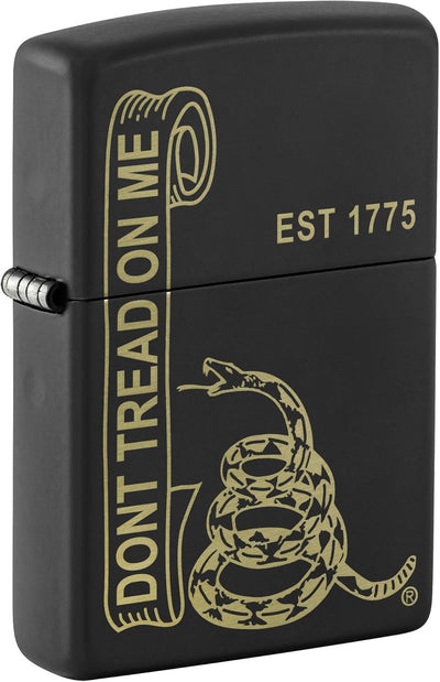 Encendedor Don't Tread on Me Negro Mate 81509