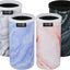 4 Fundas Neopreno Líquidas 12oz Latas Delgadas Patrón Mármol