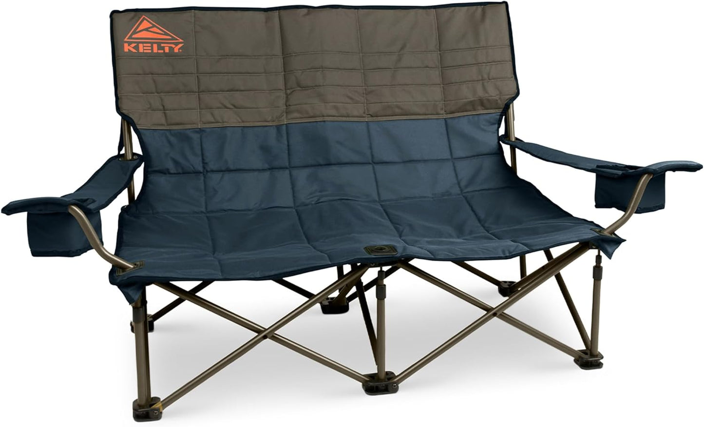 Silla plegable 2 plazas resistente para campamento y eventos